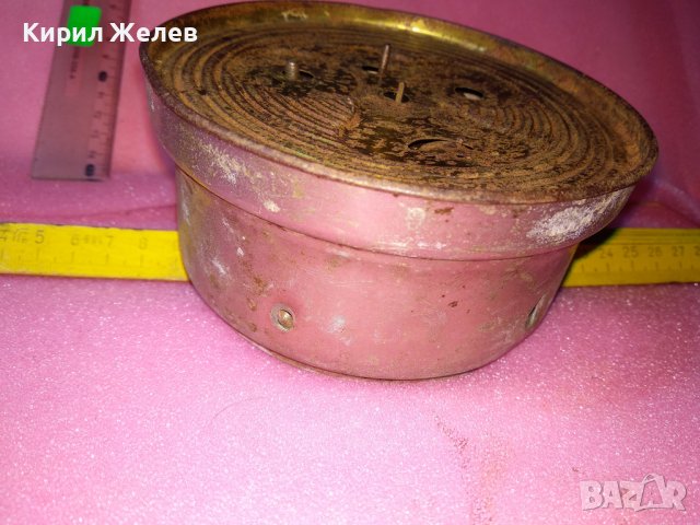 JUNGHANS Стар КОЛЕКЦИОНЕРСКИ МЕХАНИЧЕН НЕМСКИ БУДИЛНИК от ЦАРСКО ВРЕМЕ ЮНГХАНС 43682, снимка 13 - Антикварни и старинни предмети - 44463799