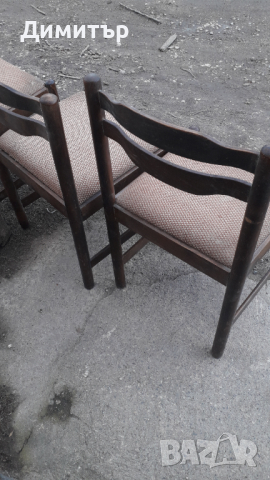 стари столове от масив, снимка 6 - Столове - 36439625