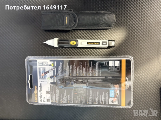  Тестер за напрежение 100-1000V LaserLiner ActiveFinder Pro[професионален фазомер]