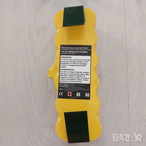 Премиум Батерия за iRobot Roomba 14.4V 4500mAh (Серии 500/600/700/800/900) - Нова, снимка 4 - Прахосмукачки - 55834716