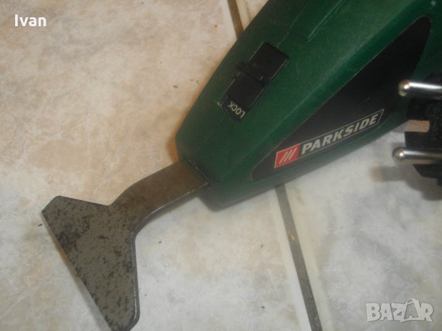 200 Вата-Електрическо Длето-Шабър-Почти Ново-Немско-Parkside PES200A, снимка 5 - Други инструменти - 33739915