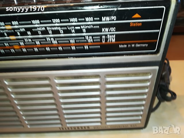 TELEFUNKEN MADE IN WEST GERMANY 1203231027LN, снимка 9 - Радиокасетофони, транзистори - 39968604