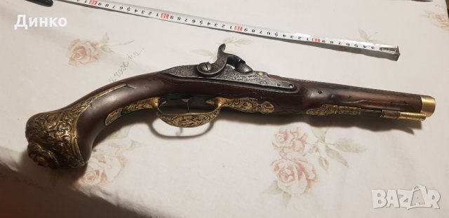 Луксозен пищов от18век., снимка 9 - Антикварни и старинни предмети - 32020494