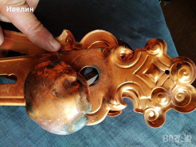 стари дръжки за врата на шилд-комплект  , снимка 5 - Антикварни и старинни предмети - 30653789