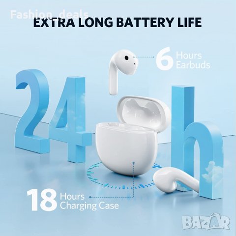 Нови Безжични слушалки Спортни с кутия за зареждане Earbuds за музика, снимка 7 - Bluetooth слушалки - 38591606