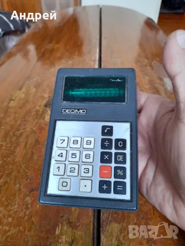 Стар калкулатор Decimo, снимка 2 - Други ценни предмети - 49829727