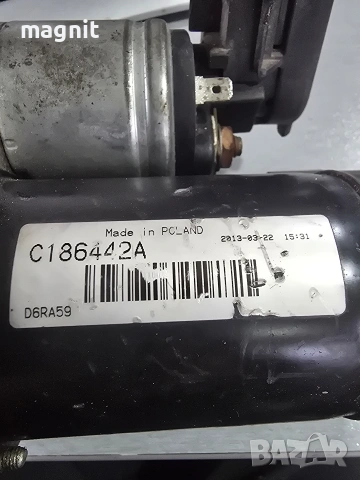 C186442A Стартер Fiat Punto Seicento Albea 455553 / D6RA59, снимка 2 - Части - 53369025