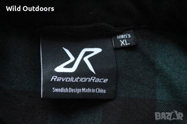 REVOLUTION RACE - мъжка туристическа риза, размер L, снимка 3 - Спортни дрехи, екипи - 52886958