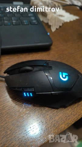 Logitech G402 Hyperion Fury (910-004067) , снимка 2 - Клавиатури и мишки - 54260889