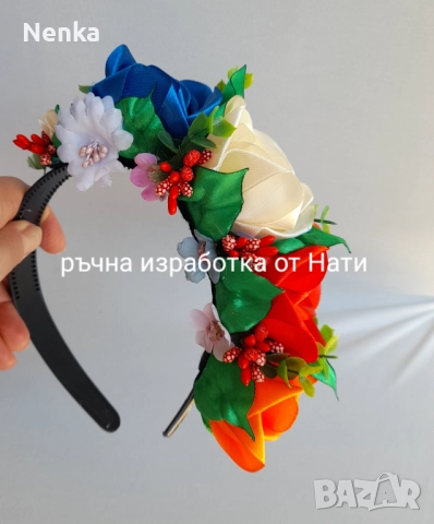 Диадеми и китки за калпак , снимка 10 - Аксесоари за коса - 52070227