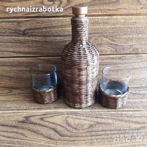 Комплект бутилка и чаши, снимка 2 - Подаръци за мъже - 30176564