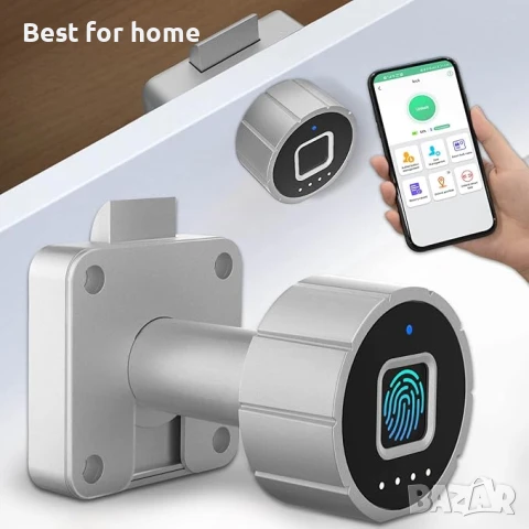  Bluetooth Биометрична ключалка за шкаф с пръстови отпечатъци eLinkSmar