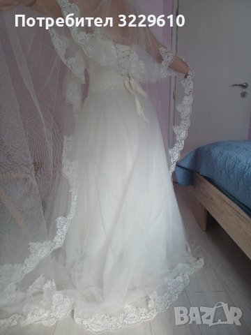 Сватбена рокля , снимка 2 - Сватбени рокли - 44491018