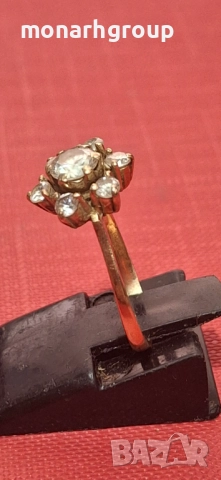 Златен пръстен, снимка 4 - Пръстени - 51997810