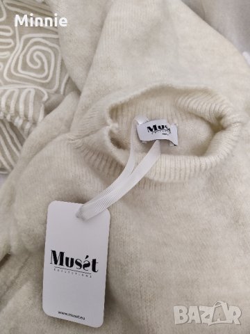  Нова Muset зимна рокля с дантела , снимка 3 - Рокли - 30543403