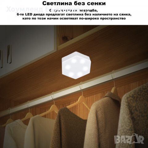 Иновативно безжично осветление 3в1 с дистанционно - безжични лампи, снимка 4 - Лампи за стена - 31604140