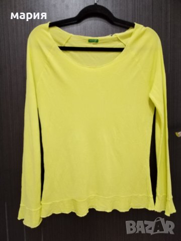 Оригинална дамска блуза. Benetton, снимка 9 - Тениски - 40616878