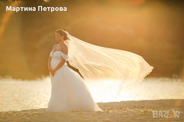 Дизайнерска сватбена рокля Atelier Sposa Bridal, снимка 8 - Рокли - 33814980
