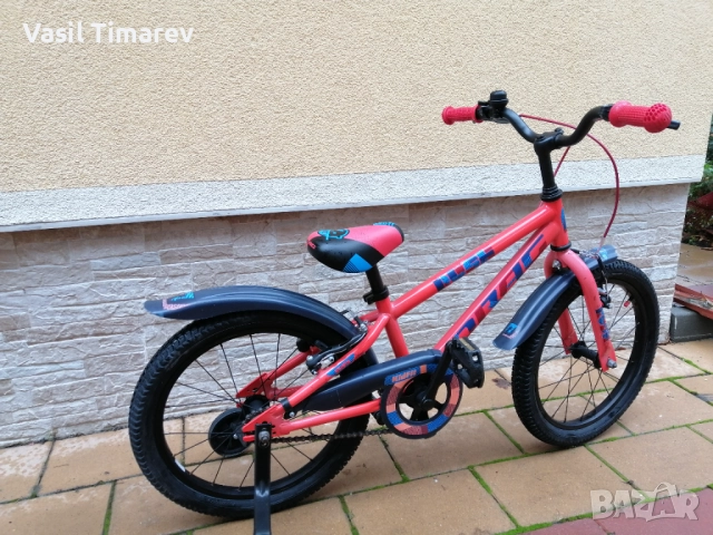 Drag Rush 18* Детско колело с помощни колела! , снимка 11 - Велосипеди - 52548002