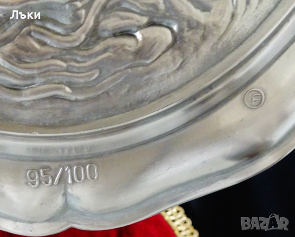 Калаена чиния с Кораб,Платноход. , снимка 6 - Антикварни и старинни предмети - 52393667