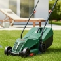 Електрическа косачка Bosch Rotak 32 - 1200W с GrassCombs, коси до самия ръб, кош 31 л, снимка 5