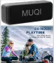 MUQI Bluetooth високоговорител, MQ-13 Водоустойчив преносим безжичен високоговорител с 24-часово вре, снимка 4
