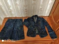 Дамски дънков комплект размер М, снимка 3