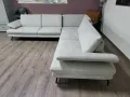  ПРОМОЦИЯ!!!Сиво-бежов ъглов диван от плат Dieter Knoll ZE-EM20075, снимка 11