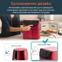 Фритюрник с горещ въздух Cosori Premium Air Fryer CP158-AF, 5.5L, Червен*Безплатна доставка*, снимка 4