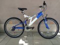 Продавам колела внос от Германия алуминиев МТВ велосипед CONDOR 26 цола преден и заден амортисьор, снимка 1
