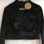 Маркова елегантна, атрактивна блуза с дълъг ръкав, цип и ефектни елементи в черно, снимка 2
