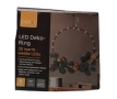 LED декоративен пръстен 20 топли бели светодиода, снимка 3