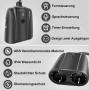 WiFi разклонител за външен монтаж 4000W 16A 2изхода IP44 Alexa/Google Assistant/IFTTT Smart Life App, снимка 6