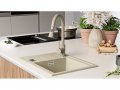 Кухненска Мивка от Гранит  Копенхаген Easy 440 x 550 - Бежава, снимка 5