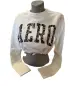 Къс суичър Aeropostale AERO, екрю, M, снимка 1