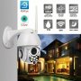 HawKEye 7LED PTZ Full HD 2MP въртяща куполна камера, 4x увеличение - zoom, снимка 3