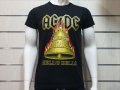 Нова мъжка тениска с дигитален печат на музикалната група AC/DC - Hells Bells