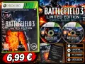 Battlefield 3 Limited Edition за Xbox 360 | 2 диска | Physical Warfare Pack – 6,99 €, снимка 1
