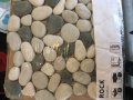 Мозайка 30х30 , речни камъни върху мрежа, внос Франция, снимка 1