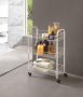 Метална подвижна етажерка на 3 нива, снимка 1
