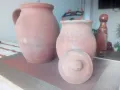 Лот от красиви, глинени съдове 2 броя и още нещо.., снимка 2