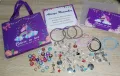 Комплект Еднорог 79 части - гривни и колиета с талисмани., снимка 1