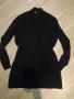 Черна рокля финно плетиво, снимка 1