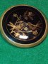 СТАРА РИСУВАНА ЕМАЙЛИРАНА РЯДКА БРОШКА АРТ-ЗНАЧКА ПТИЧКИ 24446, снимка 3