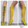 3/4 чорапи с фолклорни мотиви 802