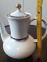 Немски порцеланов чайник с позлата , снимка 6