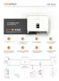 Соларен хибриден инвертор Sunways STH 5kW, 6kW, 10kW, 15kW, 30kW, 50kW, снимка 3