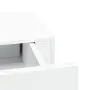 vidaXL Стенни рафтове с чекмеджета, 2 бр, бели, 40x23,5x10 см, МДФ, снимка 10