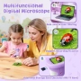 1000X 2.4" HD Ръчен цифров микроскоп за деца, STEM играчки,3-10 години, снимка 4