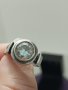  Продаден Красив сребърен пръстен с естествен камък #ДЩ, снимка 1 - Пръстени - 44327261